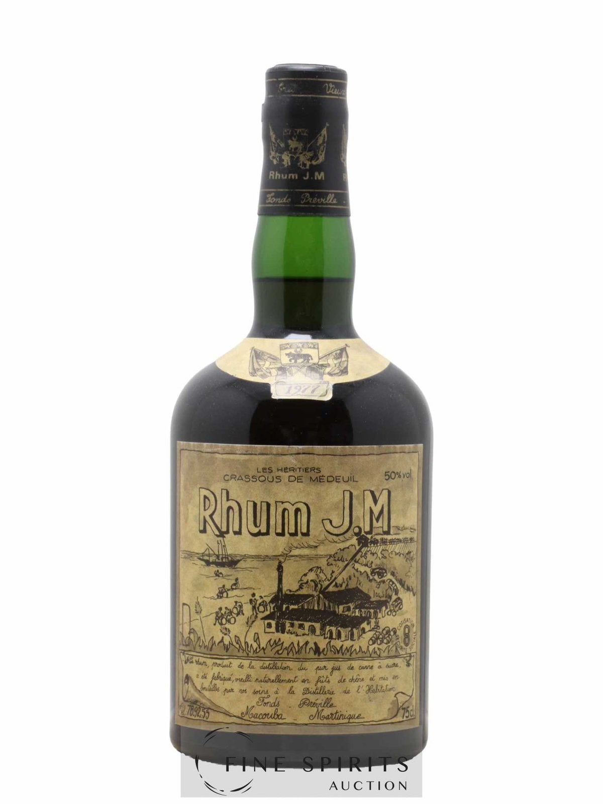 Rhum J.M 10 ans 1977, Collections, Enlèvement ou Envoi, Comme neuf