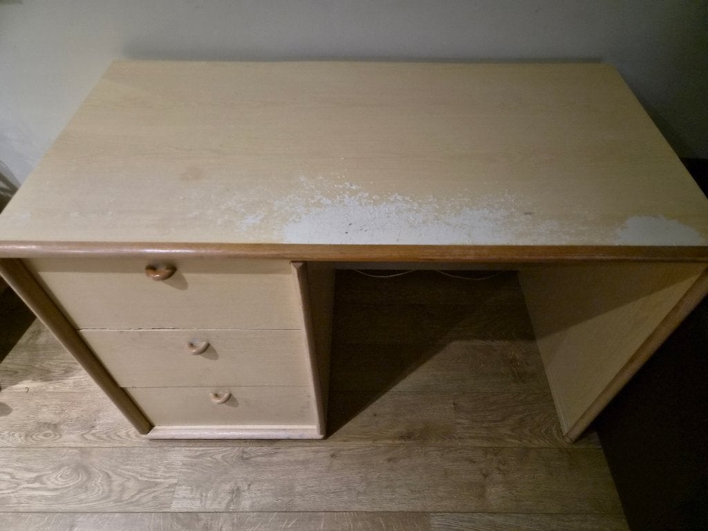 Bureau kind, Huis en Inrichting, Ophalen, Gebruikt, 114 cm, Hout