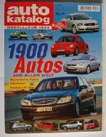 Auto Motor und Sport Autokatalog Modelljahr 1999 1900 Autos, Verzenden, Zo goed als nieuw, Algemeen