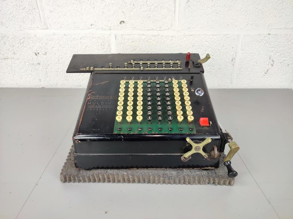 Mechanische rekenmachine Archimedes, Ophalen of Verzenden