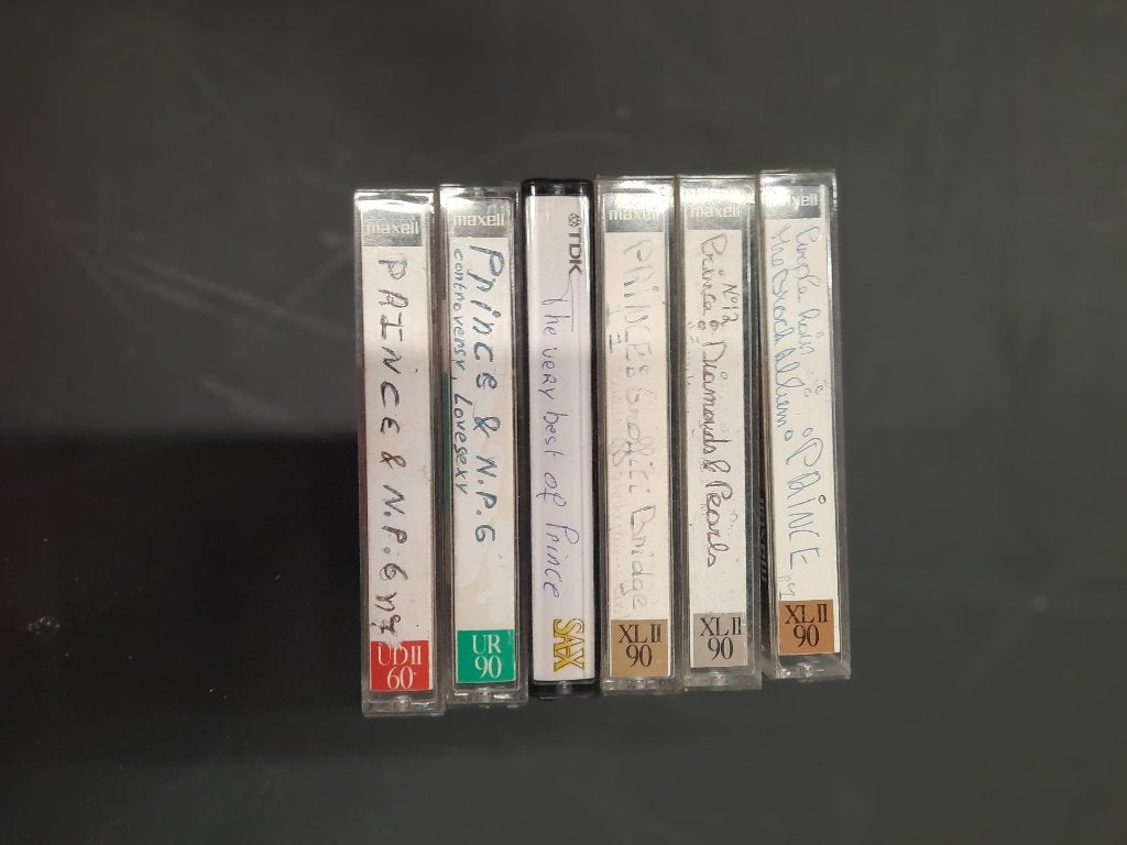 CASSETTE BANDJES PRINCE, CD & DVD, Cassettes audio, Enlèvement ou Envoi, Avec boîte de rangement, étagère ou coffret, Utilisé