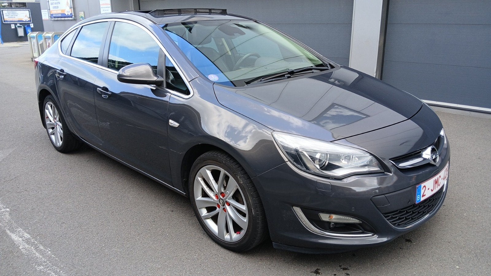 opel astra 1.4 automaat prijs ovtk 7500., Auto's, Automaat, Leder, Bruin, Particulier