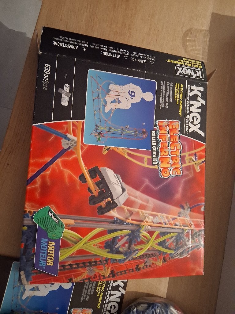 Knex rollercoaster, Enlèvement, Utilisé, K'nex