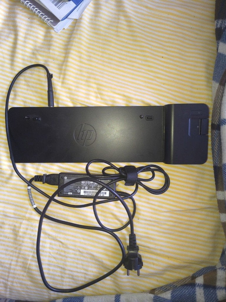 HP UltraSlim Docking Station INCL. 65W Charger, Computers en Software, Ophalen, Docking station, Harde schijf, Nieuw