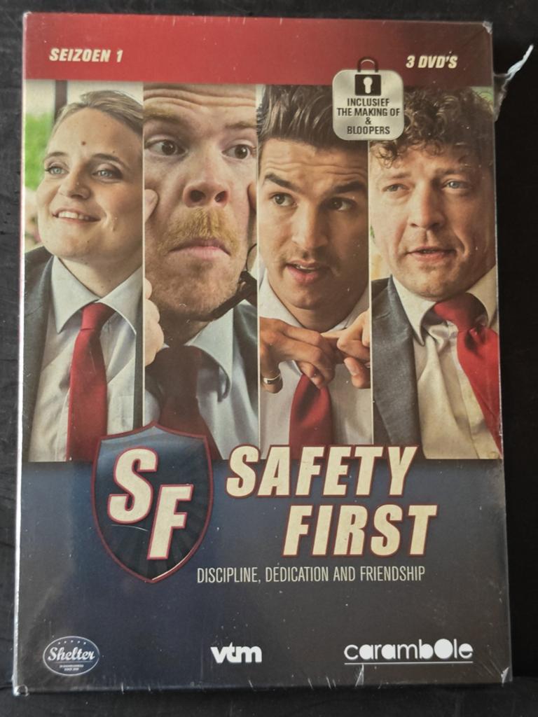 Safety First - Seizoen 1 - Nieuw!, Cd's en Dvd's, Alle leeftijden, Boxset, Ophalen of Verzenden, Komedie