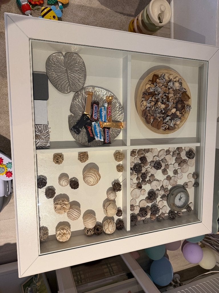 IKEA LIATORP salontafel met glazen blad – wit, Enlèvement, Utilisé