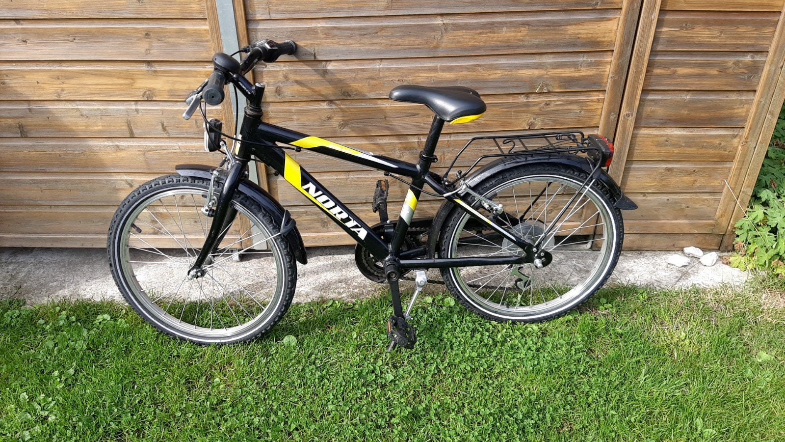 kinderfiets merk norta 16inch, Vitesses, Frein sur jante, Enlèvement, Utilisé