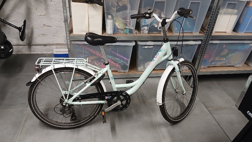 Vélo filles 24 pouces, Vélos & Vélomoteurs, Vélos | Filles, Vitesses, Enlèvement, Utilisé, Frein sur jante