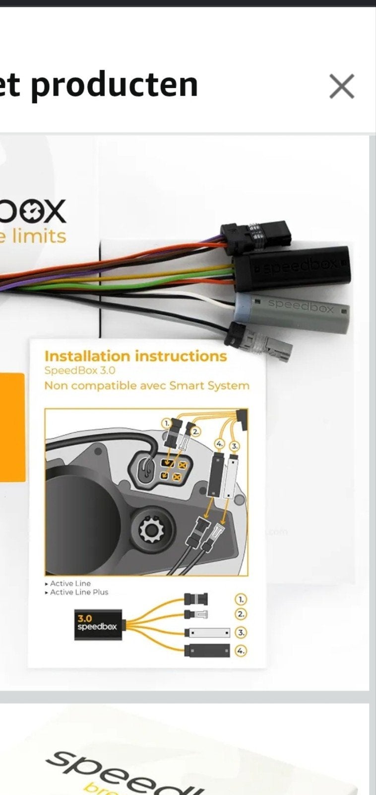 speedbox 3.0, Enlèvement ou Envoi, Comme neuf
