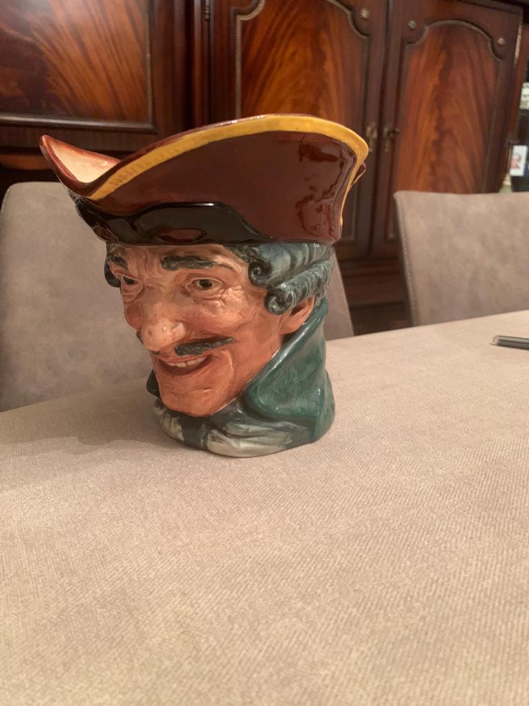 Porseleinen beker zeerover onbeschadigd, Ophalen