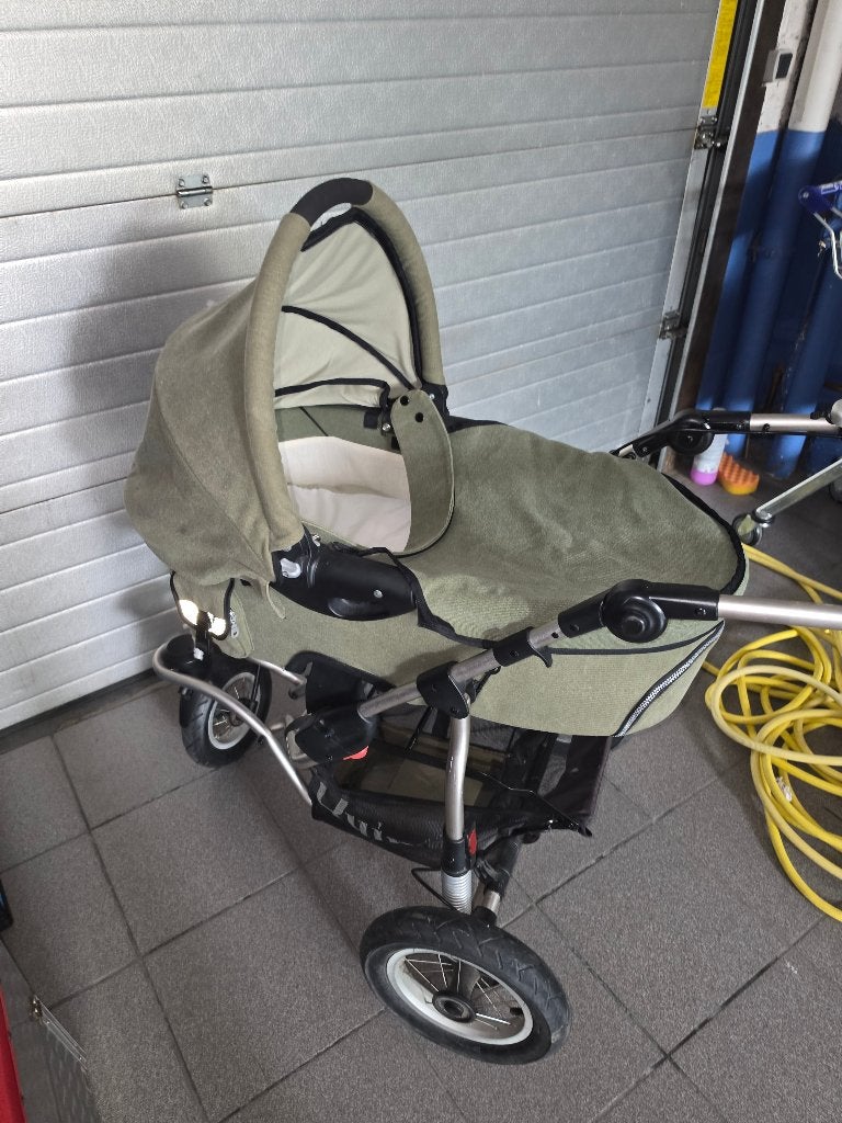 Koets quinny, Kinderen en Baby's, Gebruikt, Luchtbanden, Quinny, Ophalen