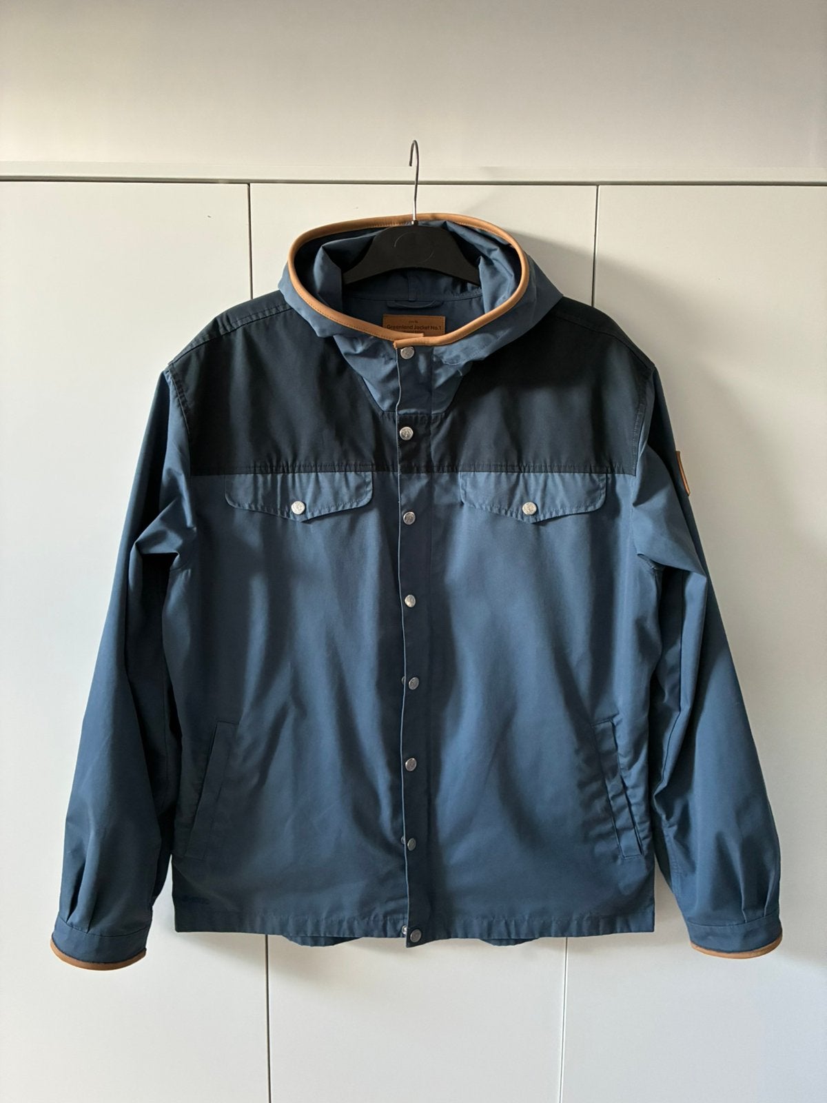 Fjällräven Greenland jas, Ophalen, Gedragen, Maat 56/58 (XL), Blauw