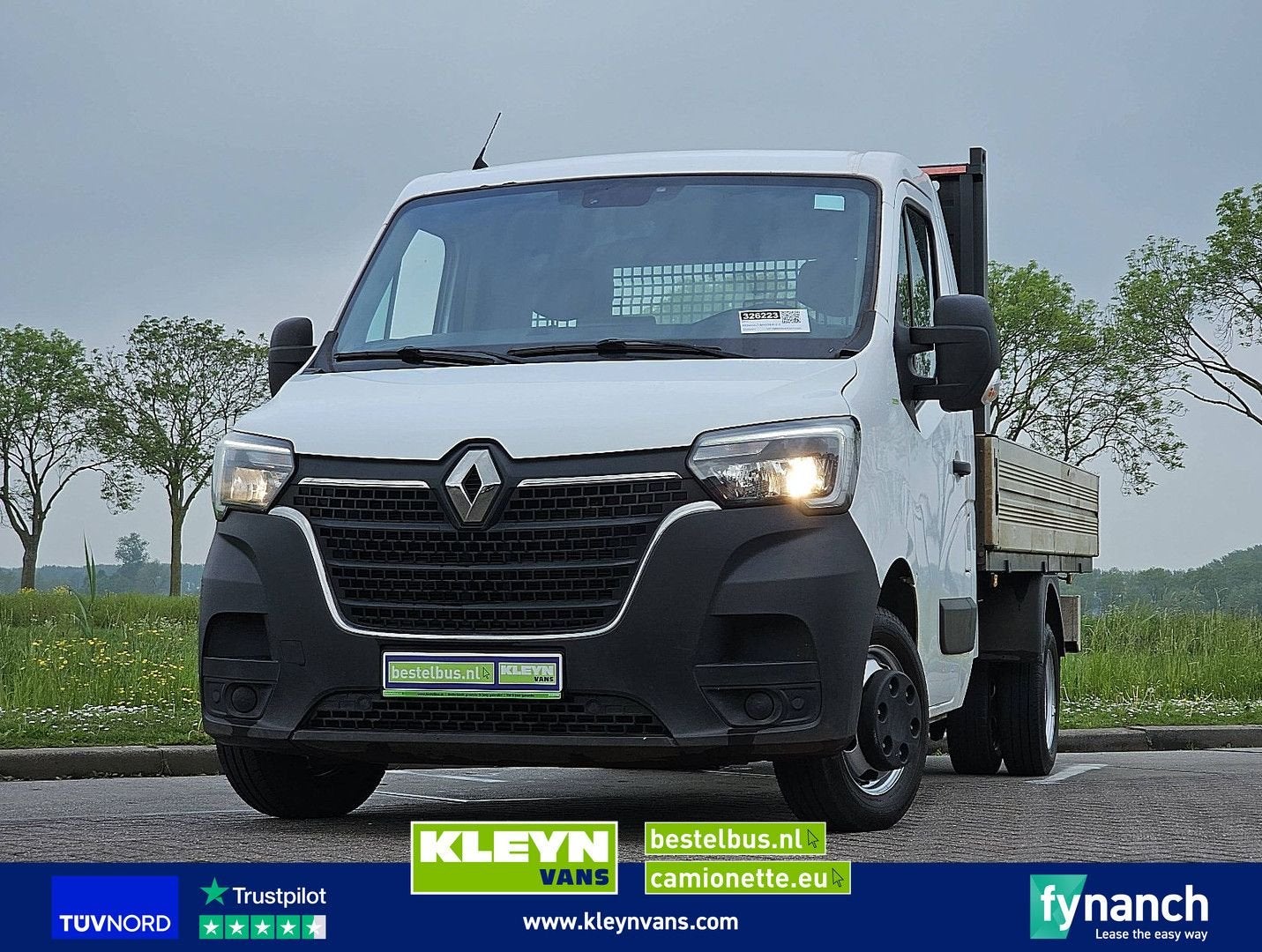 Renault MASTER 2.3 Open-Laadbak Euro6 !, Auto's, Bestelwagens en Lichte vracht, Renault, Wit, Bedrijf, Handgeschakeld