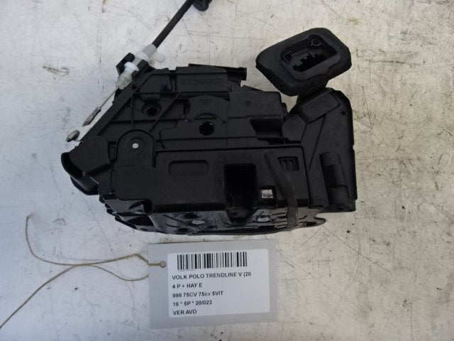 PORTIERSLOT RECHTS VOOR Volkswagen Polo V (6R) (5K1837016E), Gebruikt, Volkswagen, Volkswagen AG, Kundenbetreuung@volkswagen.de