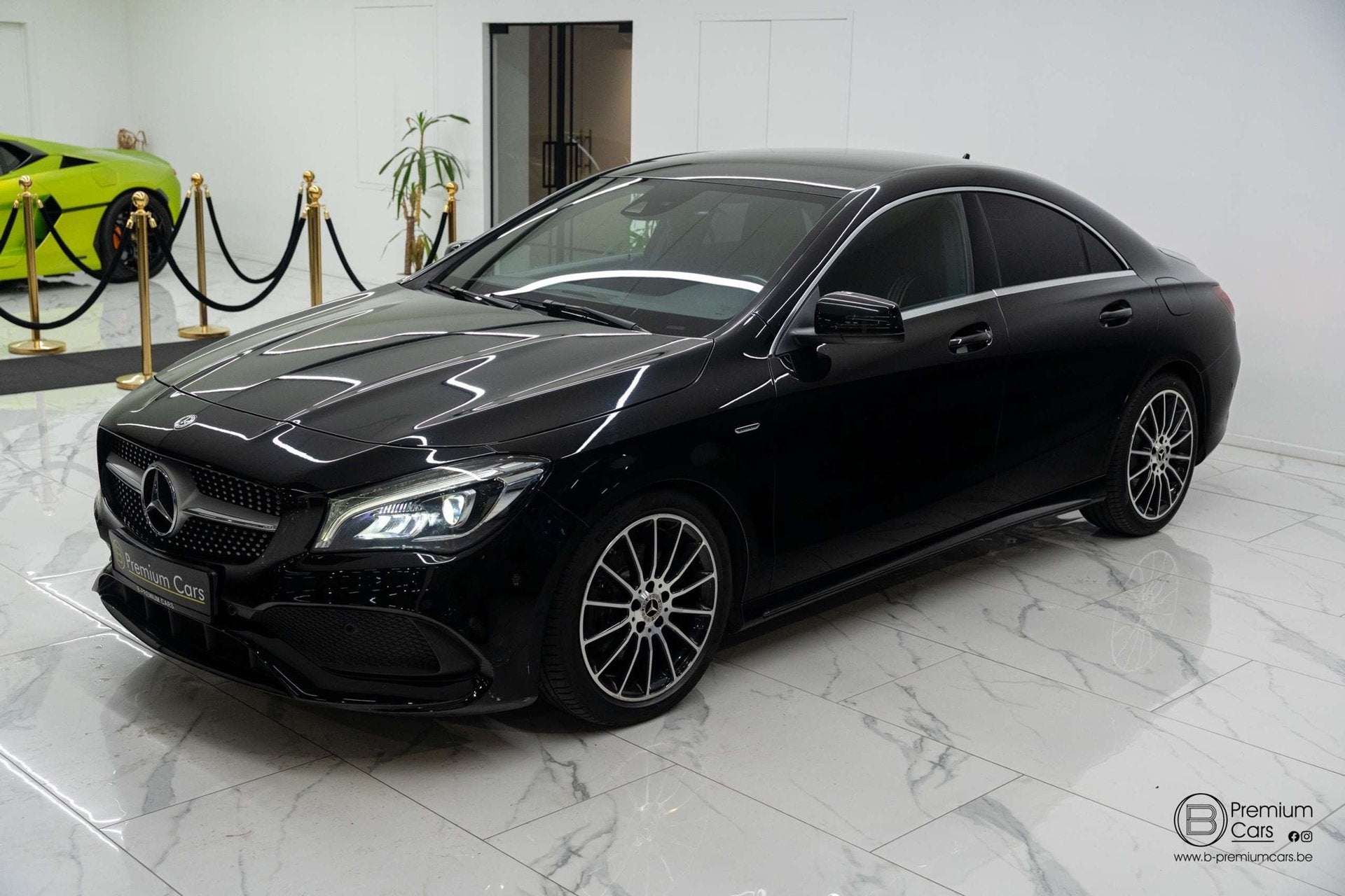 Mercedes-Benz CLA 220 d AMG Line! Facelift! H&K! Cruise! Sfe, Automaat, Gebruikt, 4 cilinders, Zwart