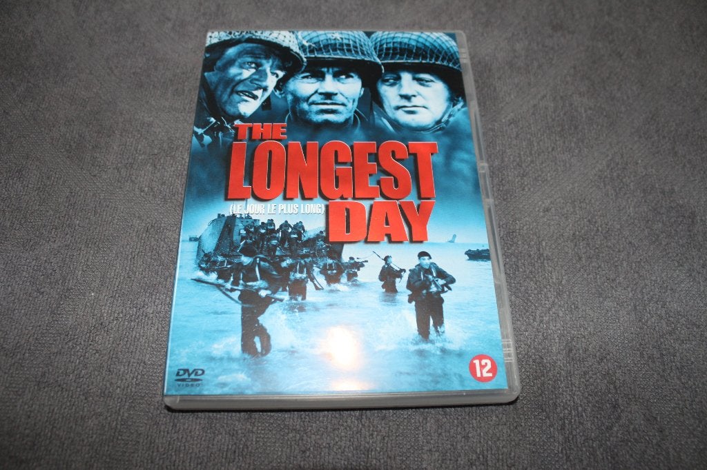 DVD The Longest Day, CD & DVD, Anglais, Néerlandais, Utilisé, 1940 à 1960
