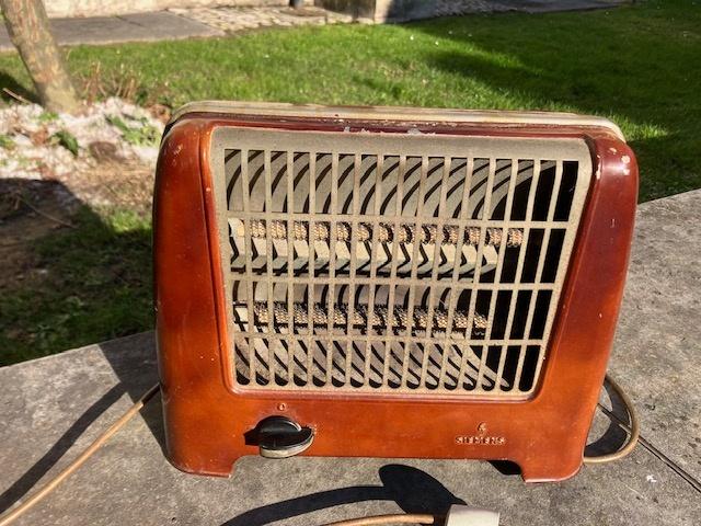 RADIATEUR ÉLECTRIQUE VINTAGE RÉTRO SIEMENS SK 15 1500 WATTS, Enlèvement ou Envoi, Maison et Meubles