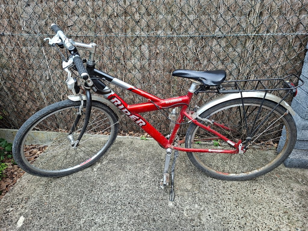 Jongensfiets 26 inch, Fietsen en Brommers, Gebruikt, Versnellingen, Schijfrem, Ophalen