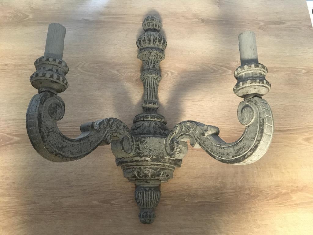 Lamp maison du monde, Ophalen of Verzenden, Zo goed als nieuw, Hout