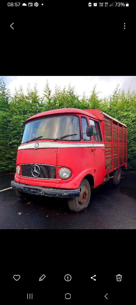 Mercedes L319 Oldtimer, Mercedes-Benz, Diesel, Particulier, Te koop