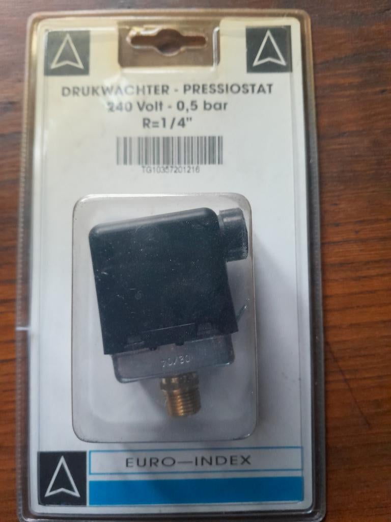 Pressiostat 0.5 Bar, Enlèvement
