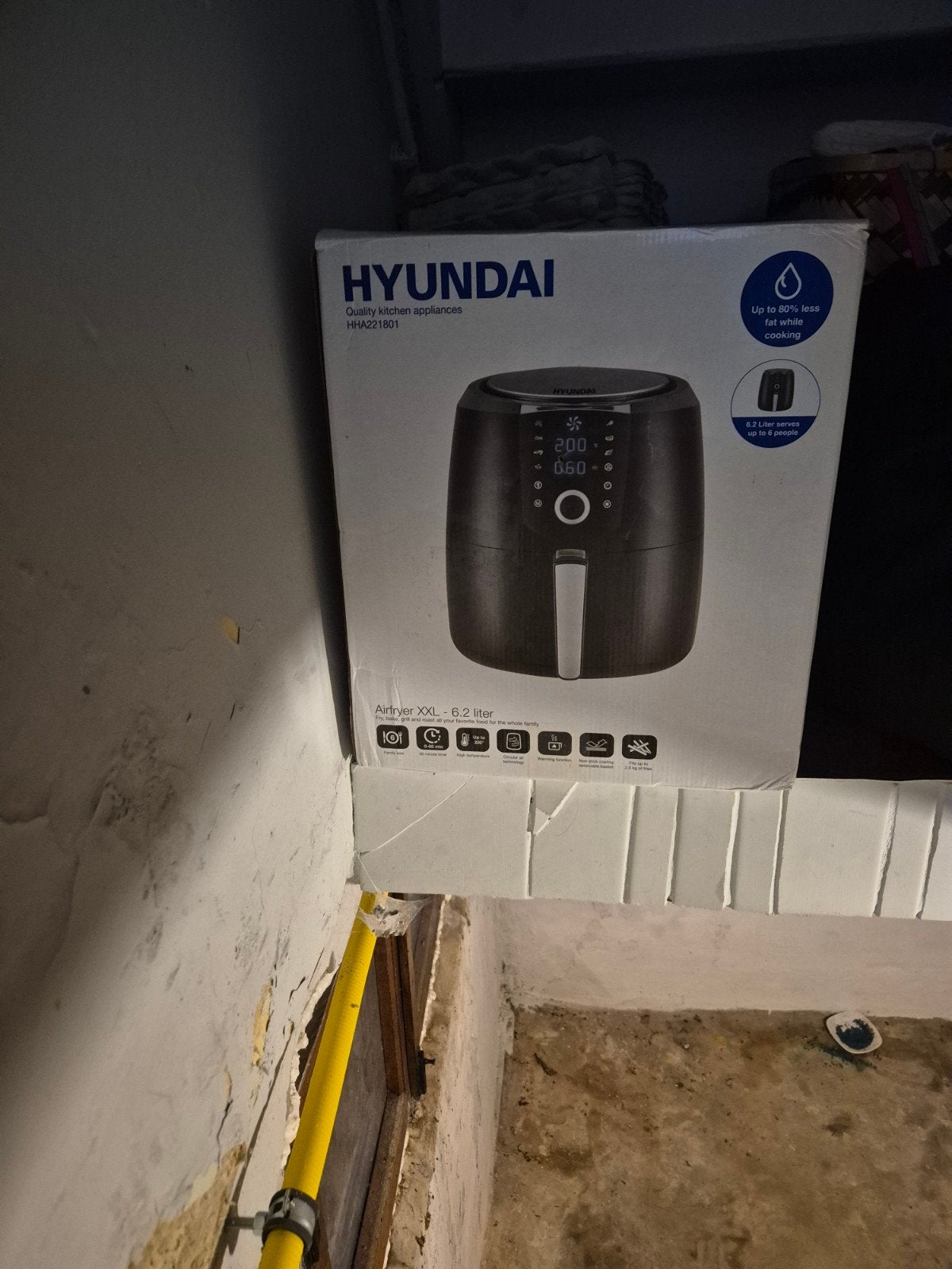 Airfryer met accesoires, Ophalen