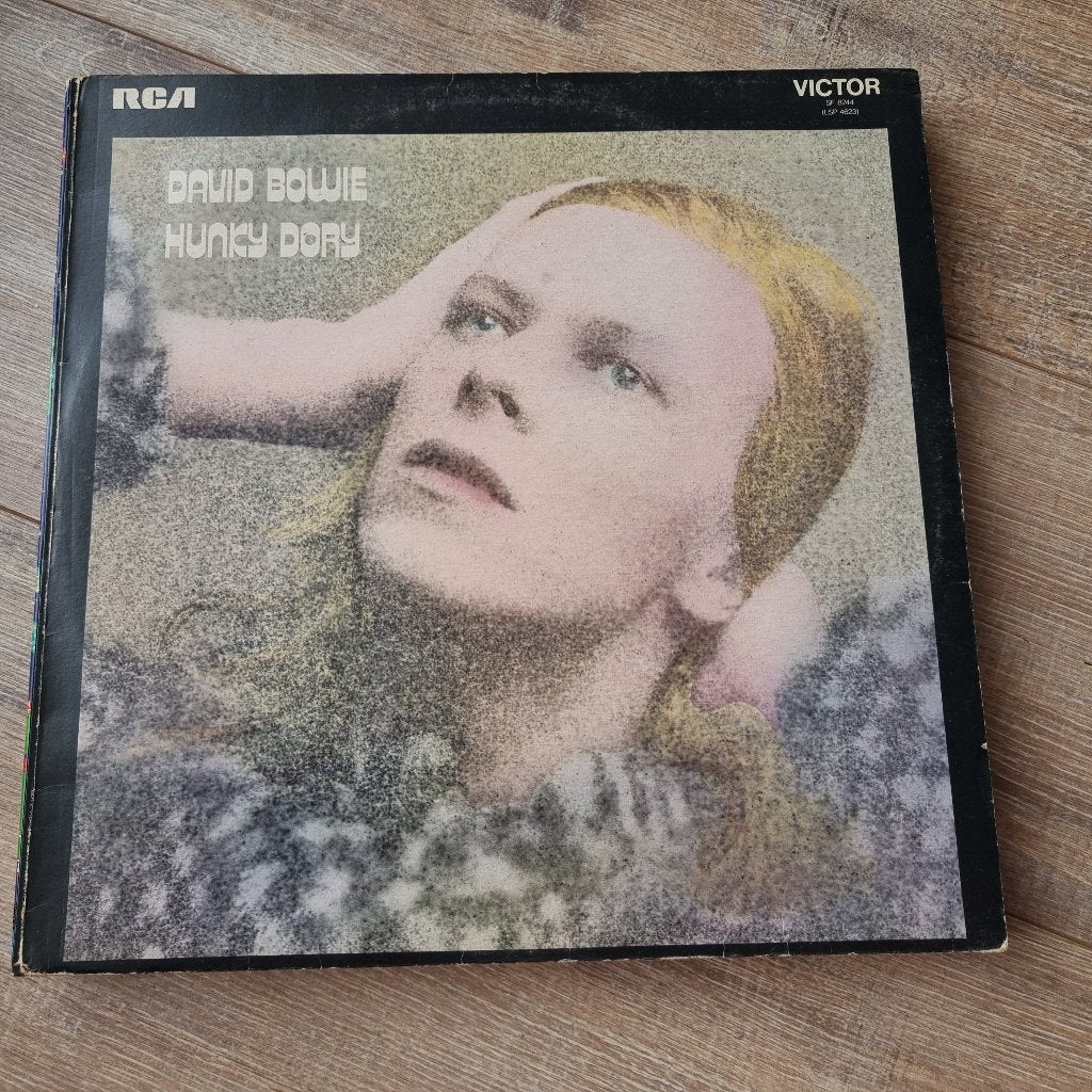 LP David Bowie - Hunky Dory (LEES), Cd's en Dvd's, LP, Gebruikt, Originele persing, Ophalen of Verzenden