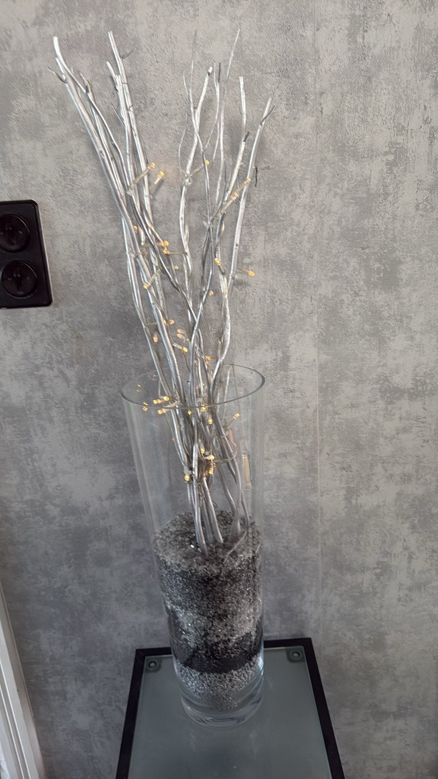 Grand vase decoratif, Enlèvement, Comme neuf