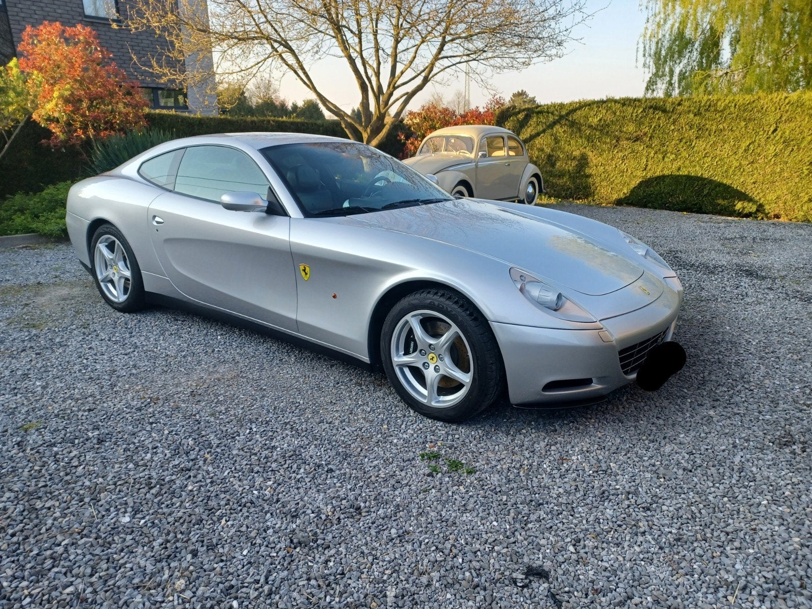 Ferrari 612 Scaglietti 2004, Cuir, Achat, Noir, 12 cylindres