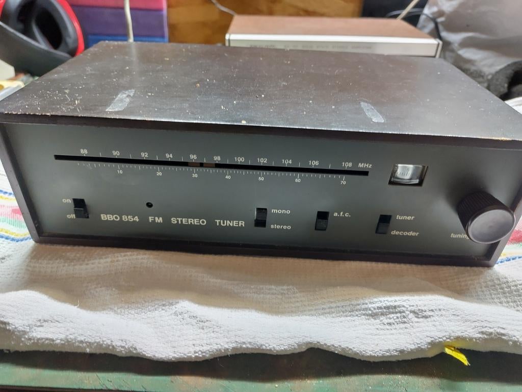 MBLE BBO 854 FM tuner, Enlèvement