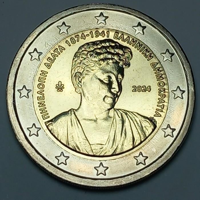 2 euro Griekenland 2025 'Penelope Delta', Ophalen of Verzenden, Griekenland, 2 euro, Losse munt
