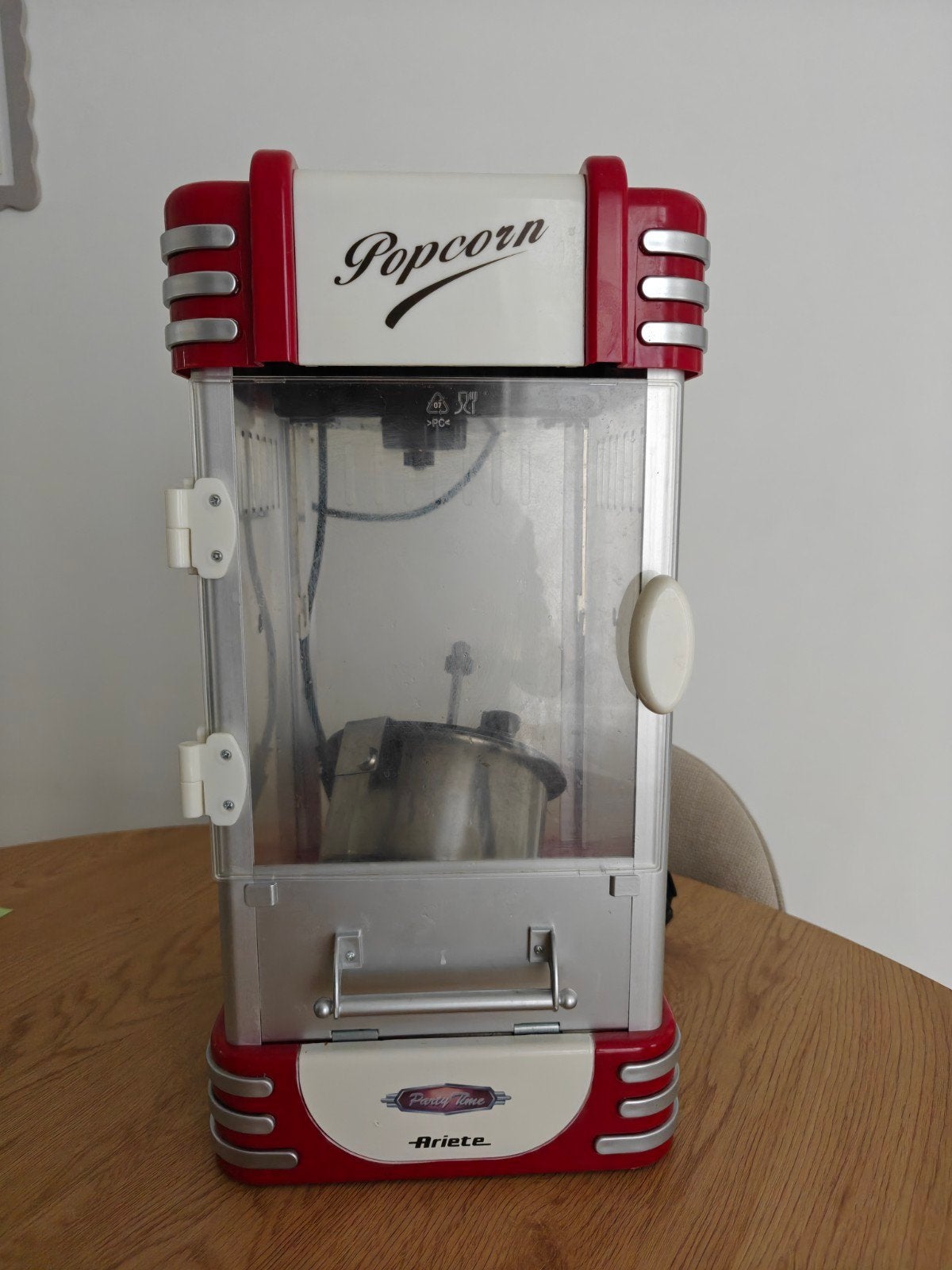 popcorn  machientje, Enlèvement, Utilisé