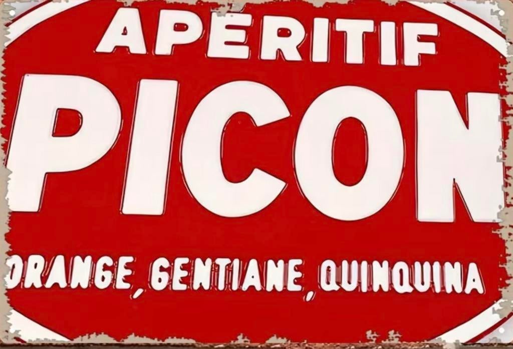 Panneau en bois Apéritif Picon - mancave vintage rétro, Enlèvement ou Envoi, Neuf, Panneau publicitaire