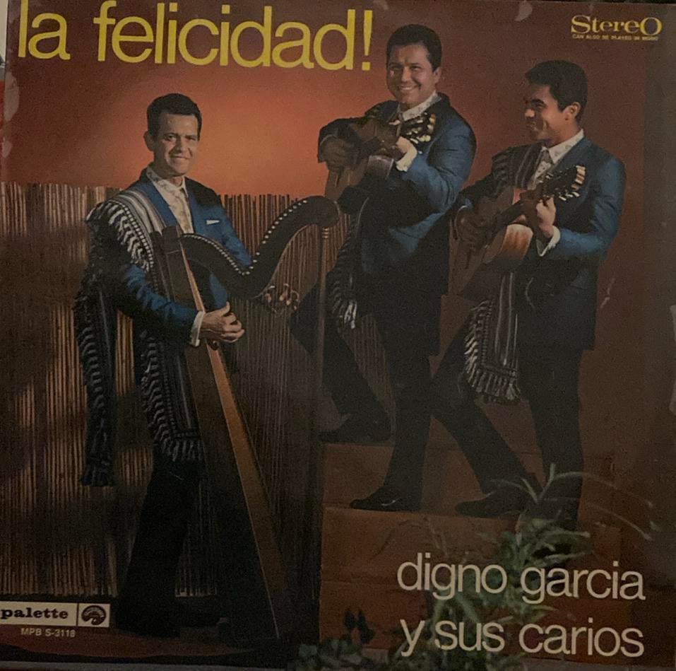 Digno garcia y sus carios la felicidad! Lp, Cd's en Dvd's, Vinyl | Latin en Salsa, Ophalen of Verzenden, Zo goed als nieuw