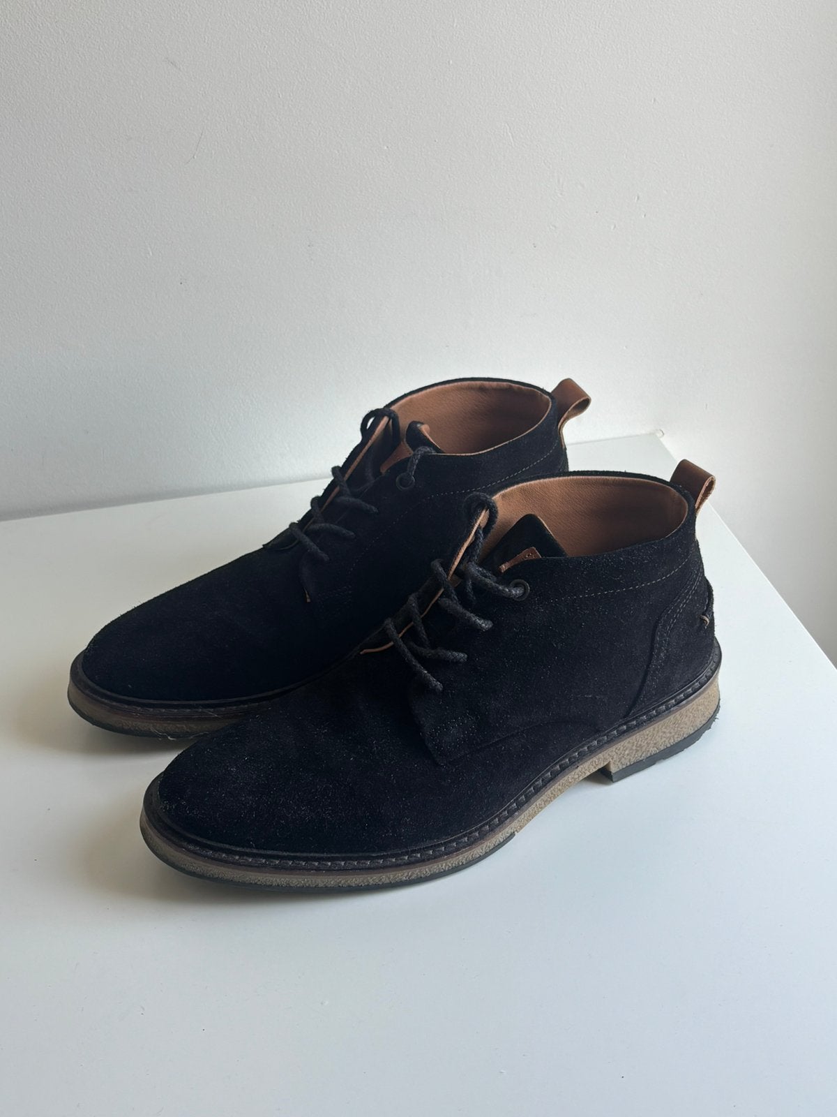 Suède boots zwart, Kleding | Heren, Schoenen, Ophalen, Zwart, Boots, Zo goed als nieuw