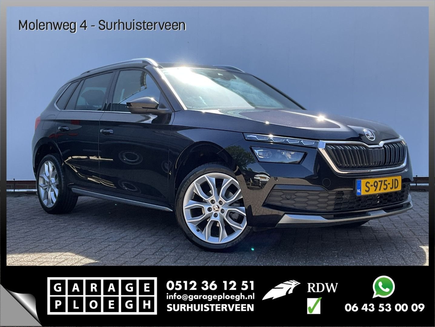 Skoda Kamiq 1.0 TSI Automaat Adapt.Cruise Carplay Pano Stoel, Auto's, Skoda, Bedrijf, ABS, Adaptieve lichten, Adaptive Cruise Control