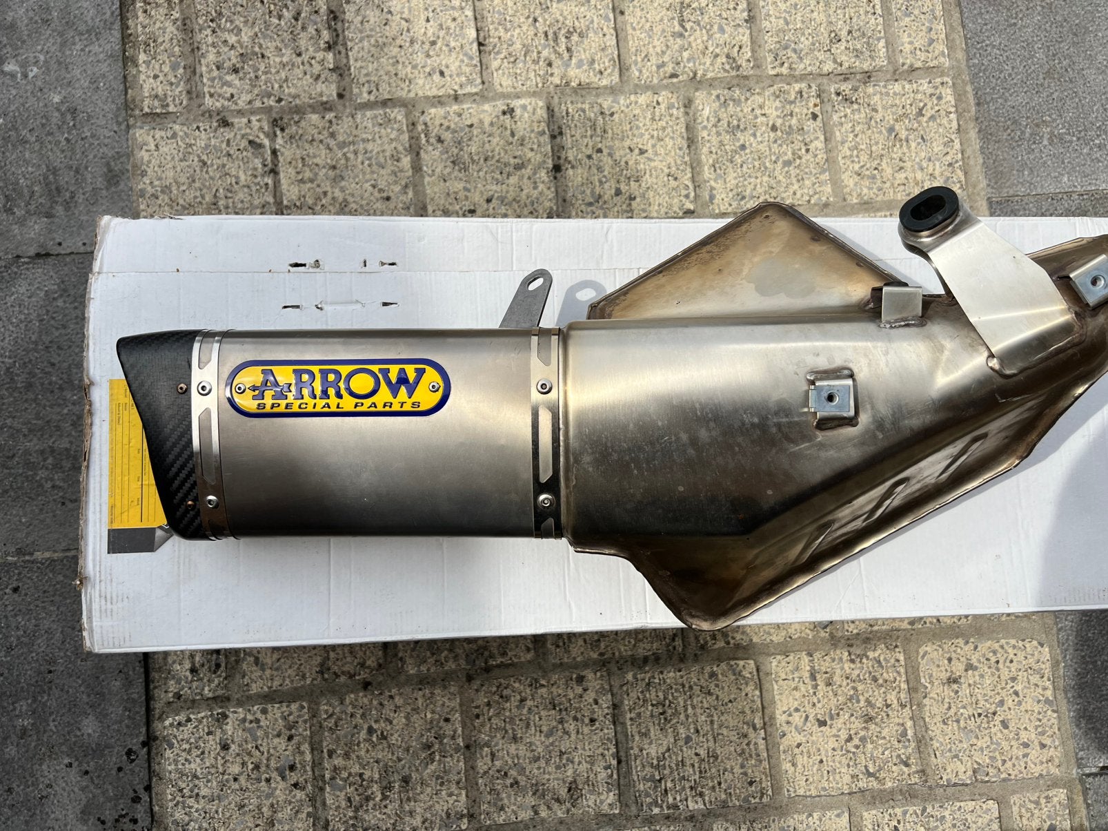 Pot Arrow - Triumph Street Triple, Motos, Enlèvement, Utilisé