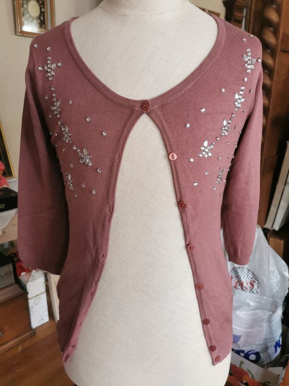 Mooi dames cardigan truitje, Maat 38/40 (M), Overige kleuren, Bel & Bo, Ophalen of Verzenden