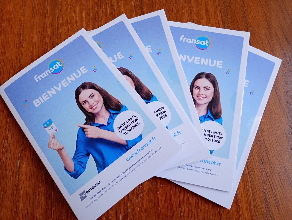 Carte FRANSAT PC7 lot de 5, Enlèvement, Neuf