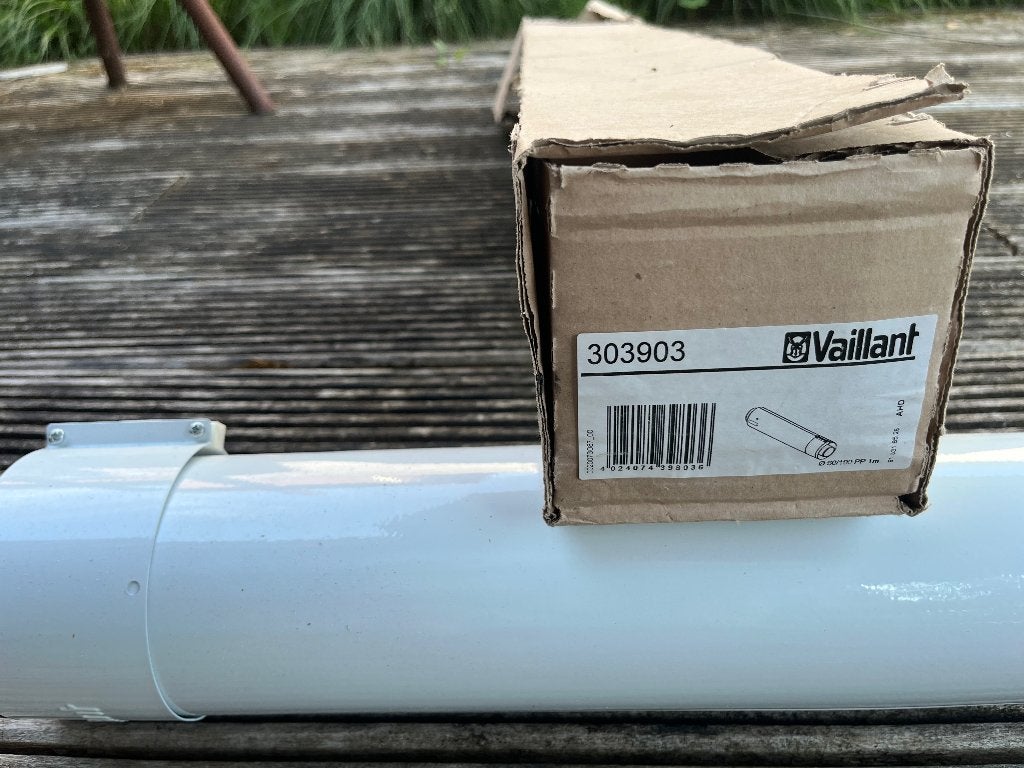 Vaillant 303903 buis 60/100 1m, Enlèvement, Neuf, Autres types