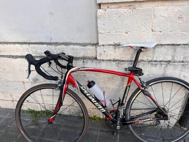 RACEFIETS, Gebruikt, Carbon, Heren, 49 tot 53 cm