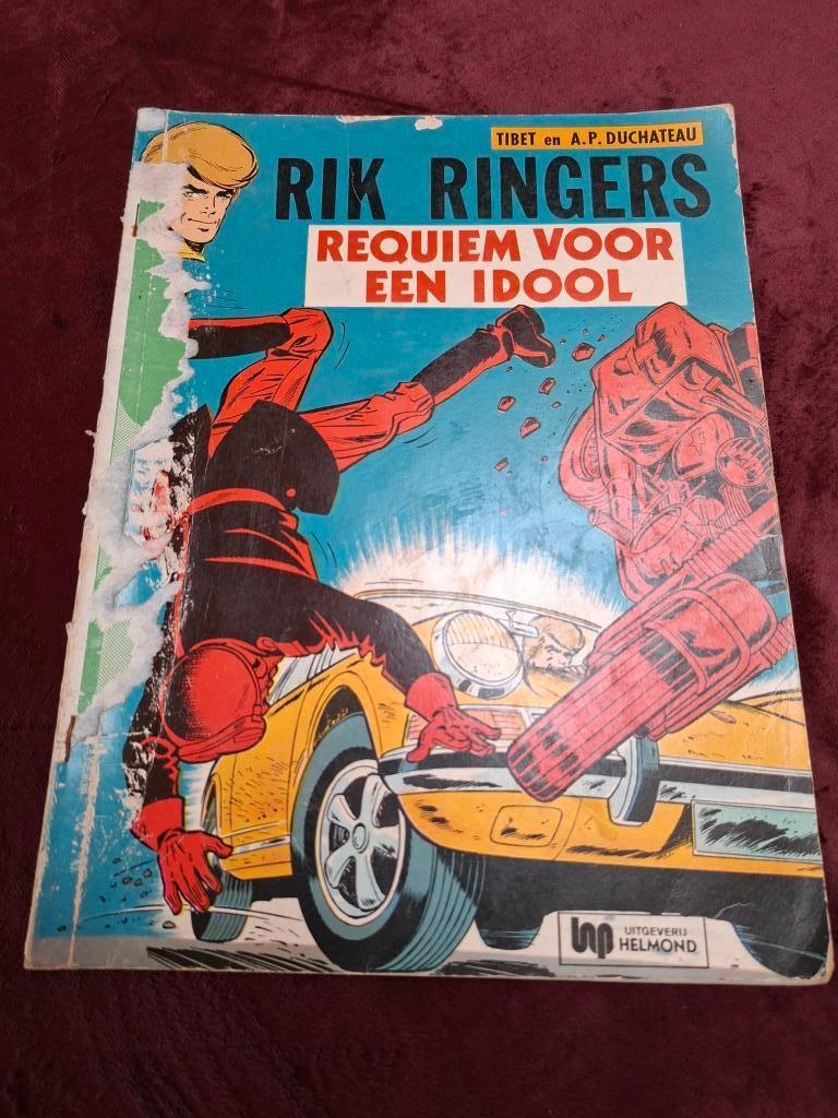 Rik Ringers nr. 16: Requiem voor een idool, Gelezen, Eén stripboek, Tibet & A.P. Duchâteau, Ophalen of Verzenden