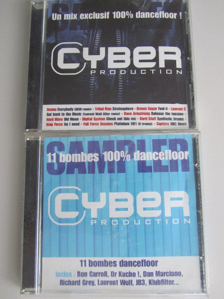 2 CDS CYBERPRODUCTION SAMPLER, Import, House, Enlèvement ou Envoi, Compilation