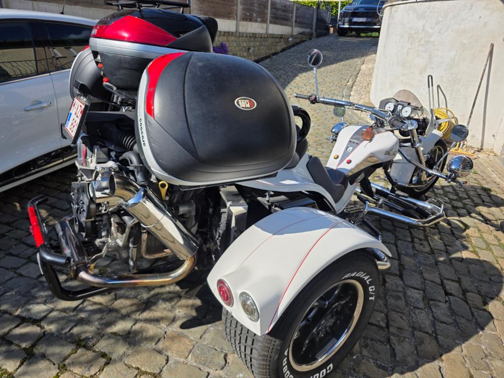 Trike Boom Lowrider, Motoren, 4 cilinders, 1600 cc