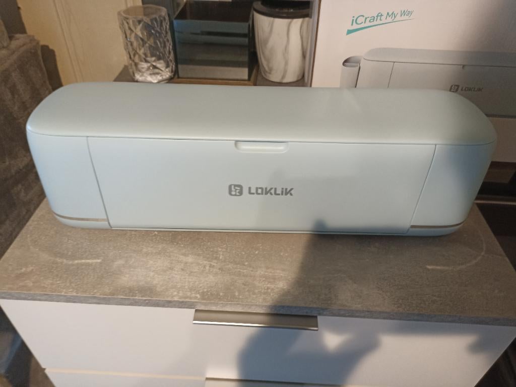 Loklik snijmachine, Hobby & Loisirs créatifs, Bricolage, Comme neuf, Matériel de bricolage, Compatible avec la découpe, Autres marques