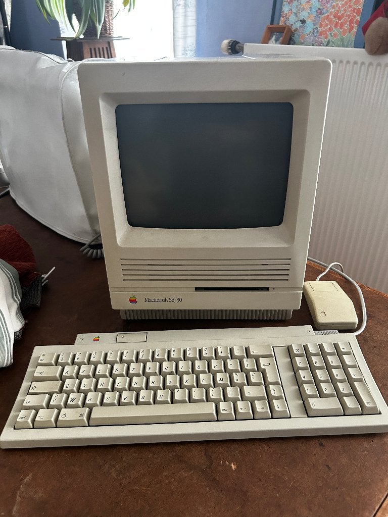 Macintosh SE/30 vintage Mac, Computers en Software, Vintage Computers, Ophalen, Apple