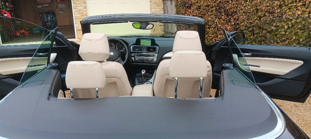 Bmw 220d cabrio, Autos, Cuir, 1610 kg, Euro 6, Cabriolet