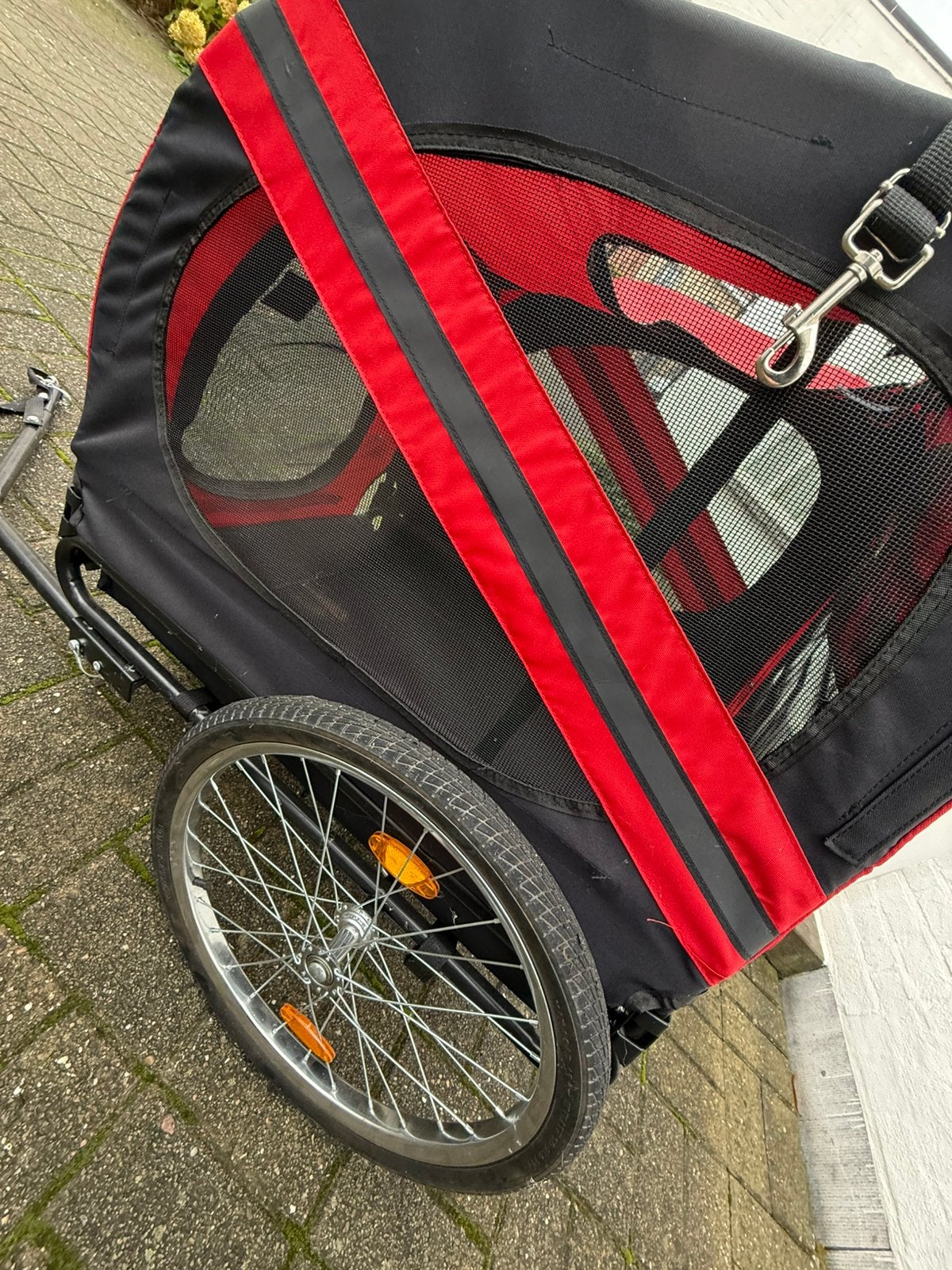 Fietskar voor (vrij grote) hond, Enlèvement, Comme neuf
