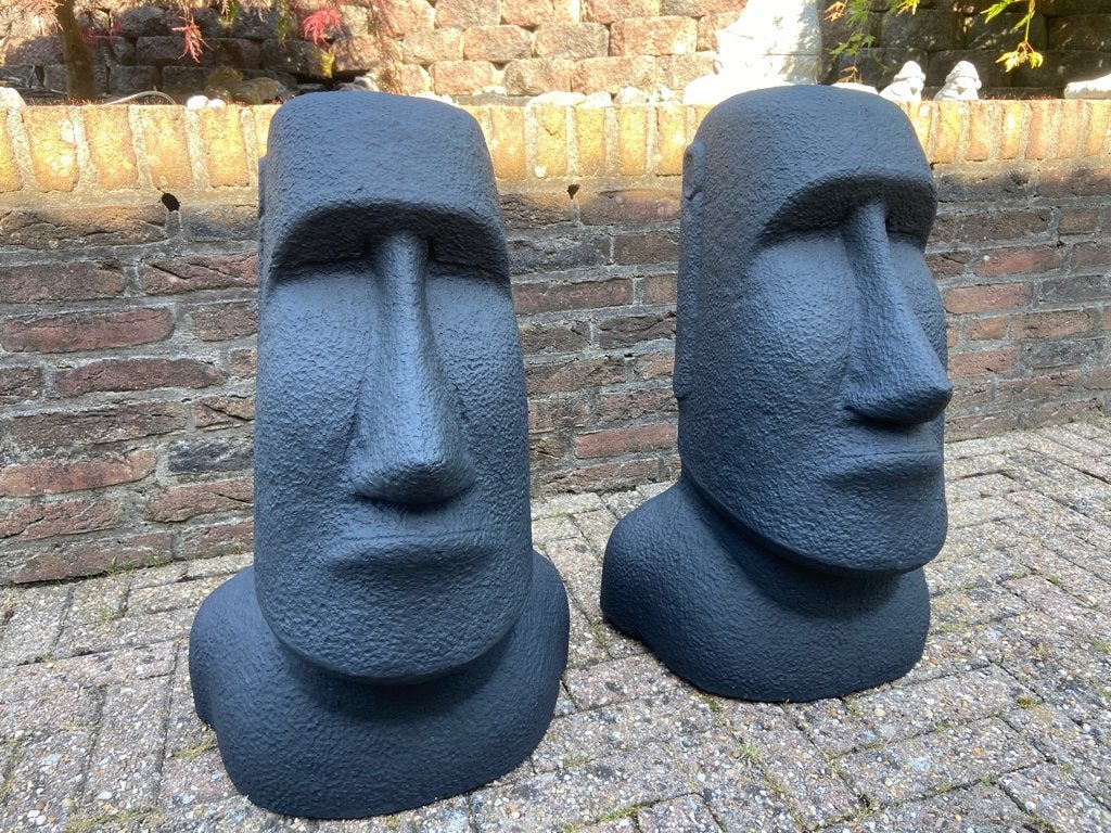 Moai ( Paaseilanden ) 65cm hoog, Tuin en Terras, Ophalen, Nieuw, Beton, Abstract beeld