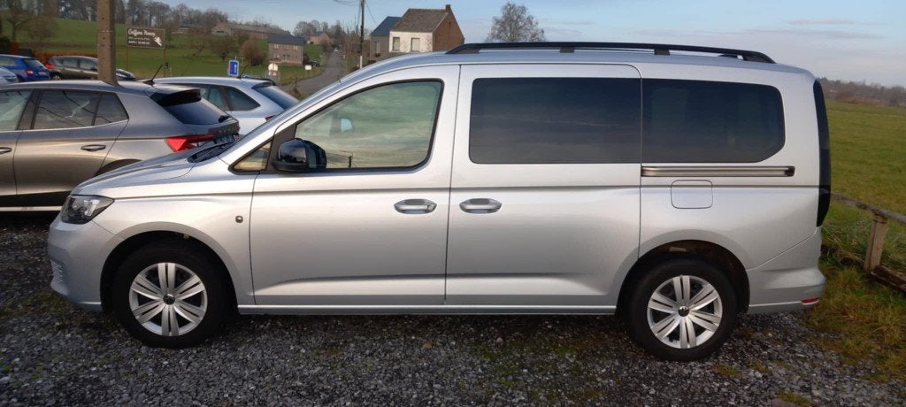V W caddy 5 places UTILITAIRE, Autos, 90 kW, Argent ou Gris, Achat, Euro 6